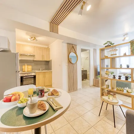 Appartement Evasion A Deux, Neuf Et Design A Tarbes, Gare A 700 M, Arrivee Autonome *
